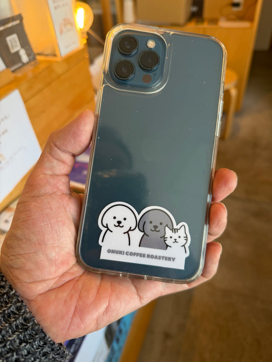 まつふくかえで　ステッカー